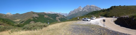 Pandetrave pass panorama