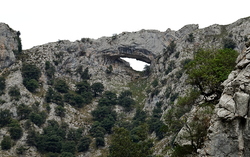 Cuñaba Arch from the Deva gorge
